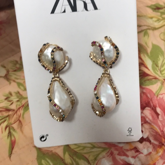Nwt  Zara Earrings - Picture 3 of 3